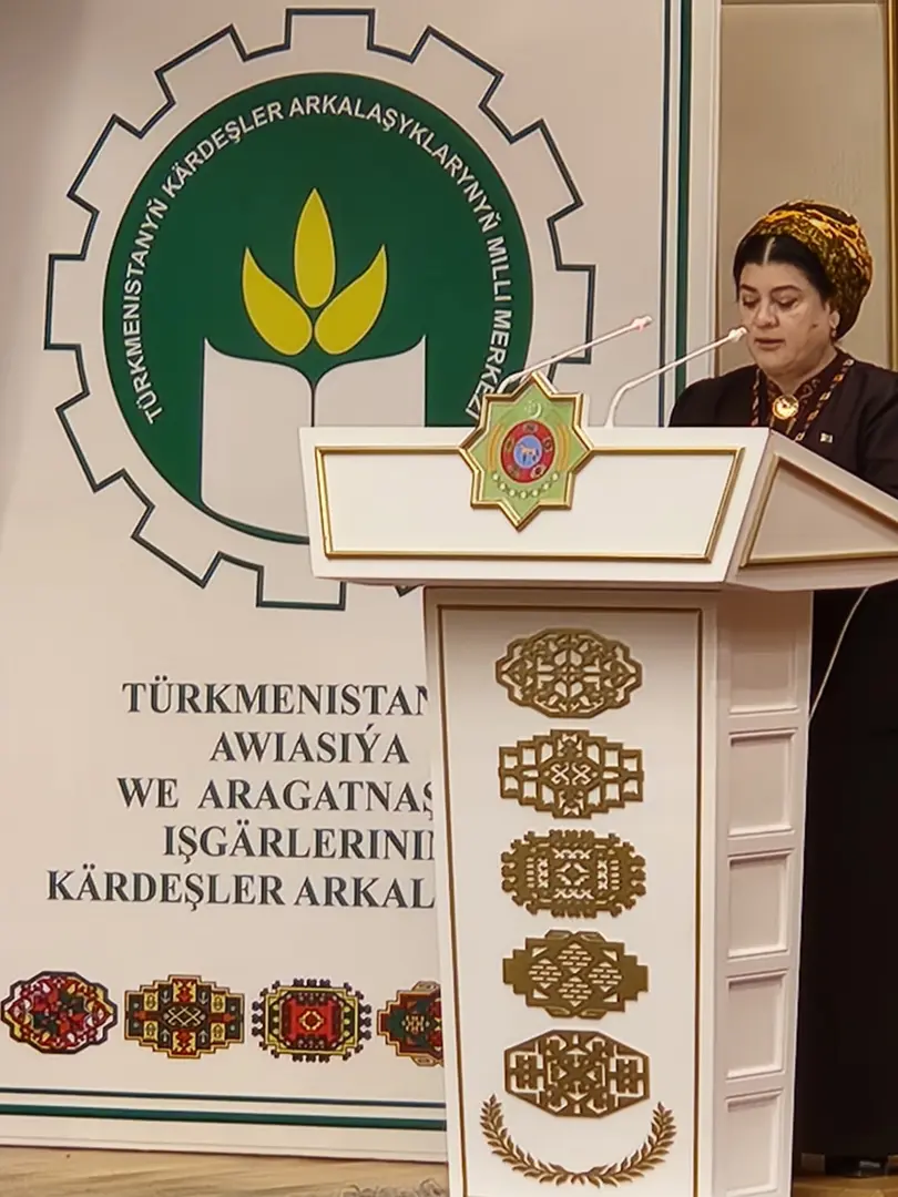 Image for Türkmenistanyň Kärdeşler arkalaşyklarynyň Tertipnamalaýyn wezipelerini berjaý etmek, Türkmenistanyň zähmet kanunçylygynyň tutýan orny we ähmiýeti barada, şeýle hem "Zähmeti goramak-sagdyn we howpsuz iş şertleriniň girewidir" atly geçirilen okuw maslahaty.