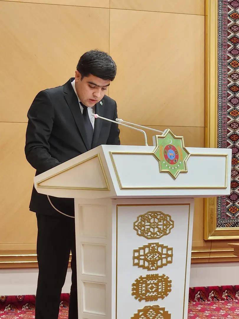 Image for Türkmenistanyň Kärdeşler arkalaşyklarynyň Tertipnamalaýyn wezipelerini berjaý etmek, Türkmenistanyň zähmet kanunçylygynyň tutýan orny we ähmiýeti barada, şeýle hem "Zähmeti goramak-sagdyn we howpsuz iş şertleriniň girewidir" atly geçirilen okuw maslahaty.